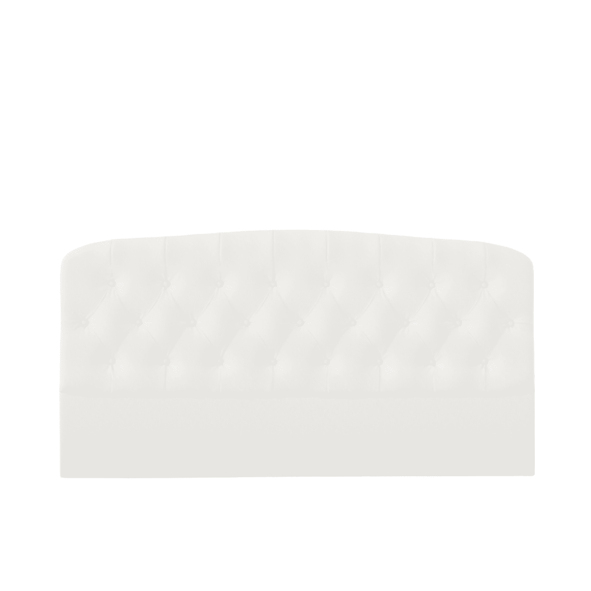 Darling Sänggavel True White 160 cm. Darling är en stoppad sänggavel i vit linne.