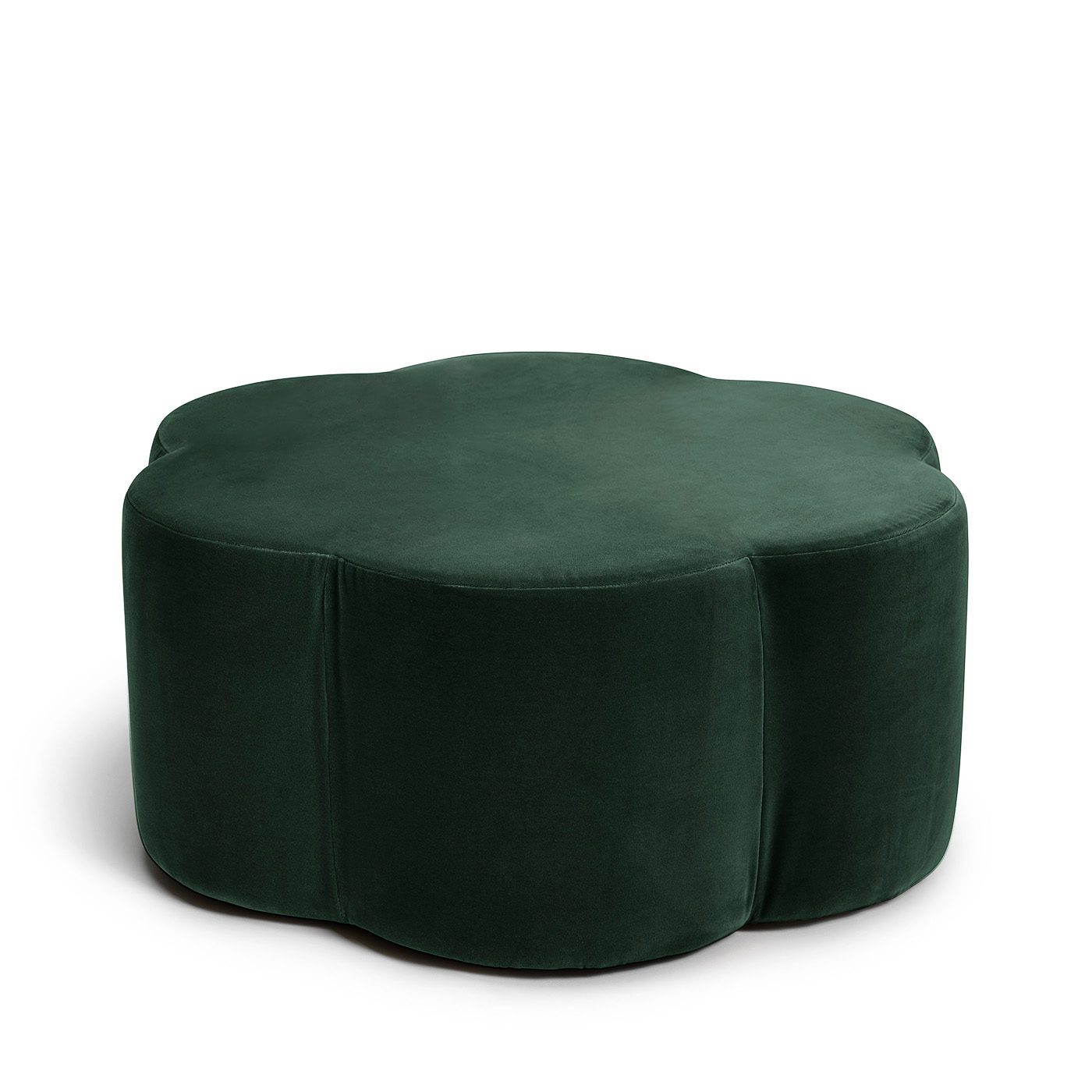 Flora Fotpall Emerald Green