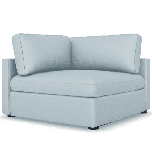 Lucie Hörnmodul Höger Baby Blue