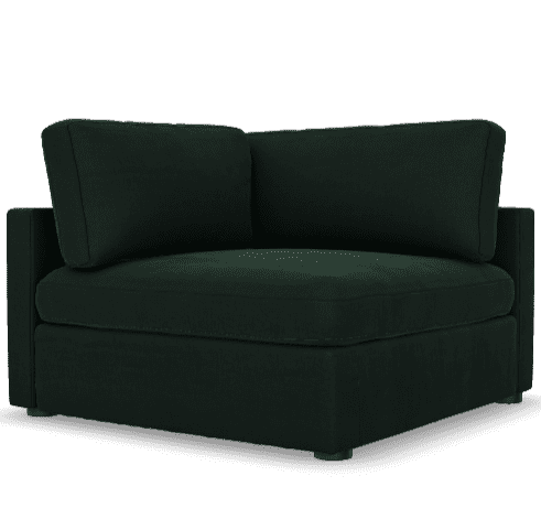 Lucie Hörnmodul Höger Emerald Green
