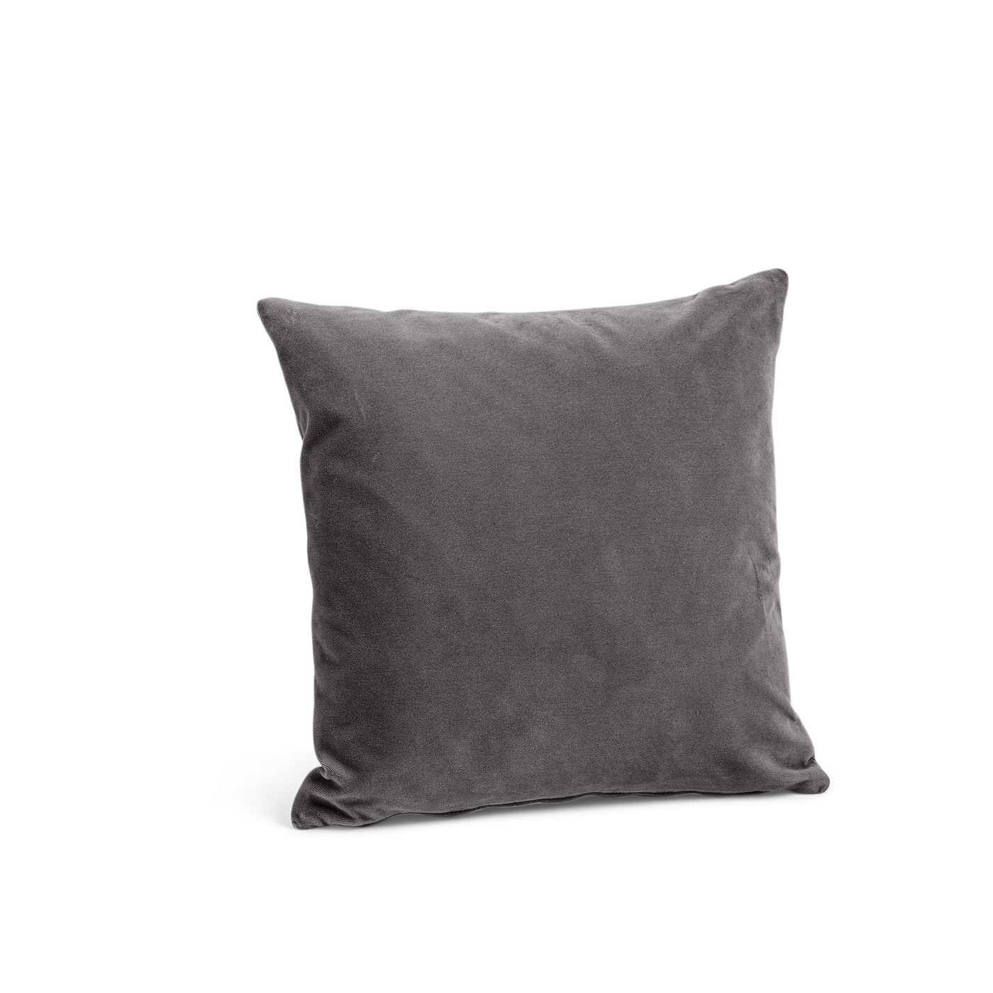 Kuddfodral Greige 50x50 cm. Grå kuddfodral i sammet från Melimeli