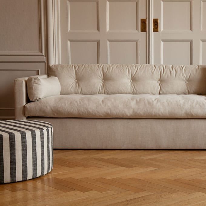 Dahlia Grande 3-Sitssoffa Off White