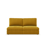 Lucie Grande 2-Seat Sofa (Without Armrest) Amber