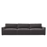Lucie Grande 3-Seat Sofa Greige