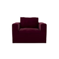 Luca Armchair Ruby Red