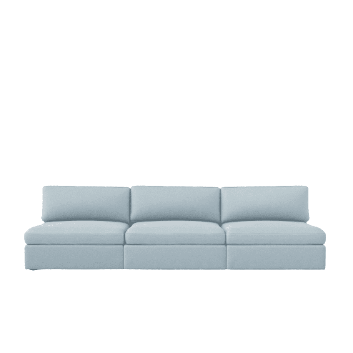 Lucie Grande 3-Sitssoffa (Utan Armstöd) Baby Blue
