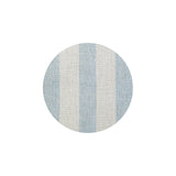 Fabric by the Metre Striped Linen Light Blue