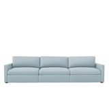 Lucie Grande 3-Seat Sofa Baby Blue