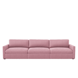 Lucie Grande 3-Seat Sofa Dusty Pink