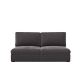 Lucie Grande 2-Seat Sofa (Without Armrests) Greige