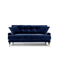 Blanca 2-Seat Sofa Deep Blue