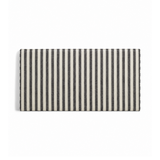 Bella Headboard Stripe Black 180 cm