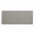 Bella Headboard Stripe Black 210 cm