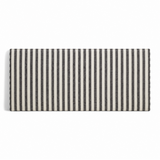 Bella Headboard Stripe Black 210 cm