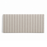 Bella Headboard Stripe Brown 210 cm