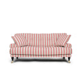 Blanca 2-Seat Sofa Stripe Coral