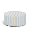 Blanca Ottoman Stripe Blue 70 cm