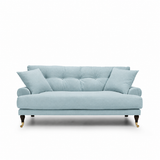 Blanca 2-Seat Sofa Baby Blue