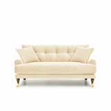 Blanca 2-Seat Sofa Creme