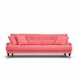 Blanca 3-Seat Sofa Coral