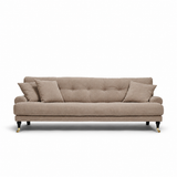 Blanca 3-Seat Sofa Elephant
