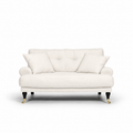 Blanca Love Seat True White