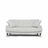 Blanca 2-Seat Sofa Stripe Blue