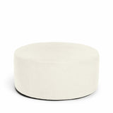 Blanca Ottoman True White 70 cm