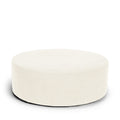 Blanca Ottoman True White 90 cm