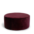 Blanca Ottoman Ruby Red 70 cm