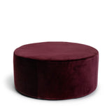 Blanca Ottoman Ruby Red 70 cm
