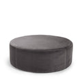 Blanca Ottoman Greige 90 cm