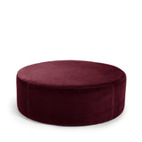 Blanca Ottoman Ruby Red 90 cm