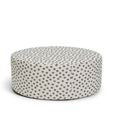 Blanca Ottoman Black Dots 90 cm