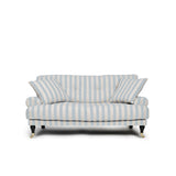 Blanca Love Seat Stripe Blue