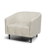 Carla Armchair Brown Dots