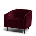Carla Armchair Ruby Red