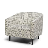 Carla Armchair Black Dots