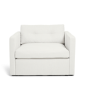 Dahlia Armchair True White