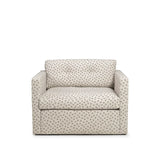 Dahlia Armchair Brown Dots