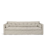 Dahlia Grande 3-Seat Sofa Black Dots
