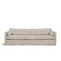 Dahlia Grande 3-Seat Sofa Stripe Brown