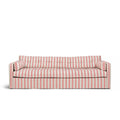 Dahlia Original 3-Seat Sofa Stripe Coral