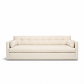 Dahlia Grande 3-Seat Sofa Eggshell