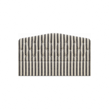 Darling Headboard Stripe Black 160 cm