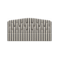 Darling Headboard Stripe Black 180 cm