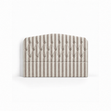 Darling Headboard Stripe Brown 140 cm