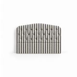 Darling Headboard Stripe Black 140 cm