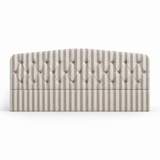 Darling Headboard Stripe Brown 210 cm