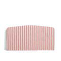 Etta Headboard Striped Coral 210 cm